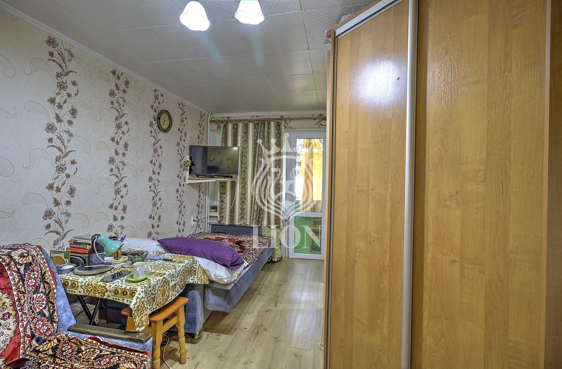 1-к квартира 18.5 м² 3/4 эт., Туристов — фото 1