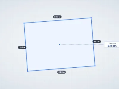 Участок 5.11 сот. ИЖС, Лучистое — миниатюра 2