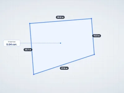 Участок 5.04 сот. ИЖС, Лучистое — миниатюра 2