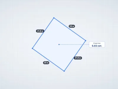 Участок 5.04 сот. ИЖС, Лучистое — миниатюра 2