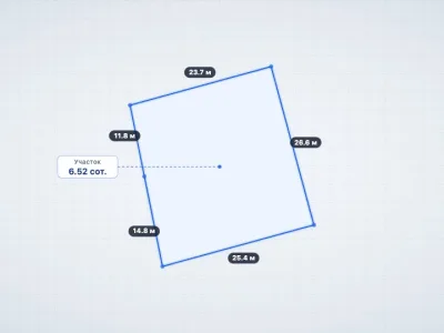 Участок 6.52 сот. ИЖС, Семидворье — миниатюра 2