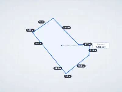 Участок 5.58 сот. ИЖС, Семидворье — миниатюра 3