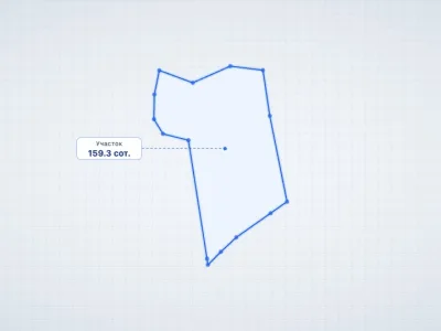 Участок 159.32 сот. Малоэтажная многоквартирная жилая застройка, Семидворье — миниатюра 2